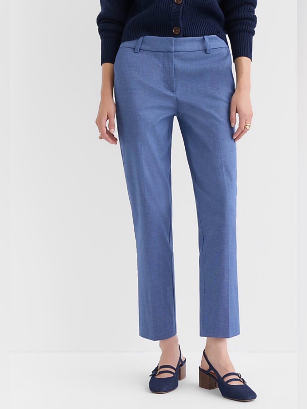 Loft Curvy Riviera Slim Pants in Texture, curvy size 12